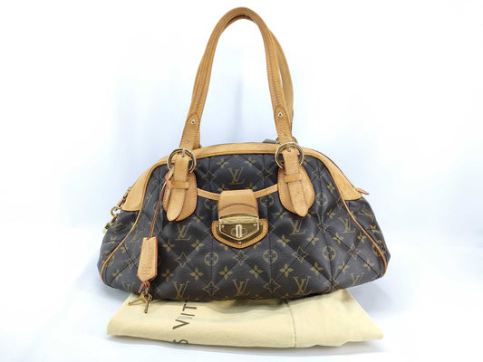 LOUIS VUITTON RFID verification failed AR4058 Monogram LOUIS VUITTON Bowling Handbag M41434 AR4058 Handbag