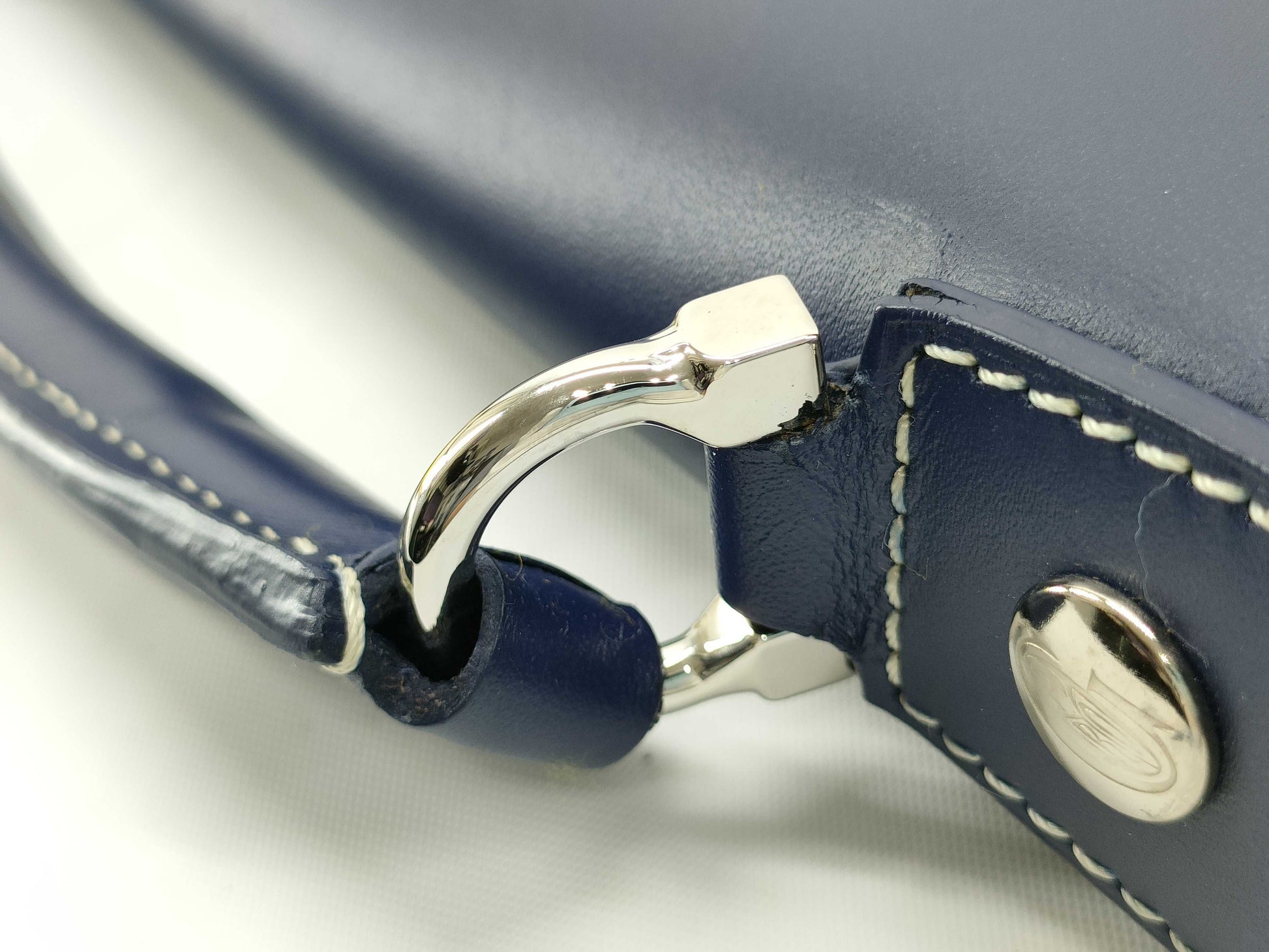 GOYARD GOYARD Citadan PM Business Bag Navy Handbag