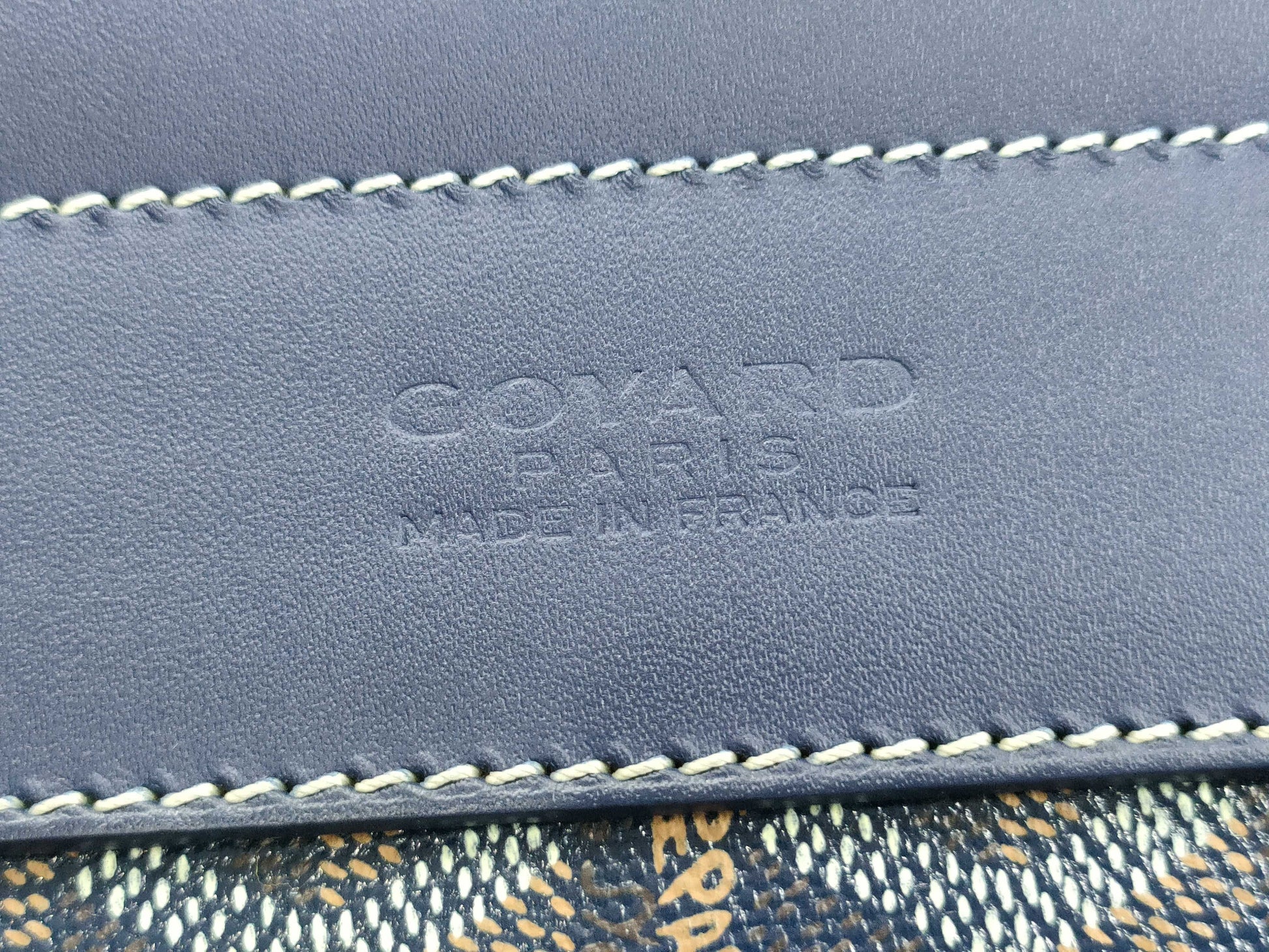 GOYARD GOYARD Citadan PM Business Bag Navy Handbag