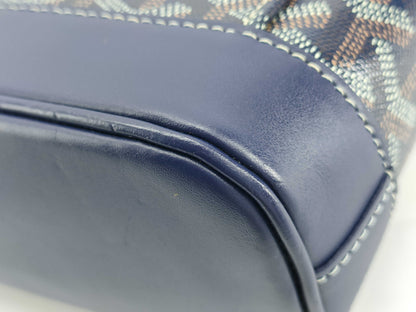 GOYARD GOYARD Citadan PM Business Bag Navy Handbag