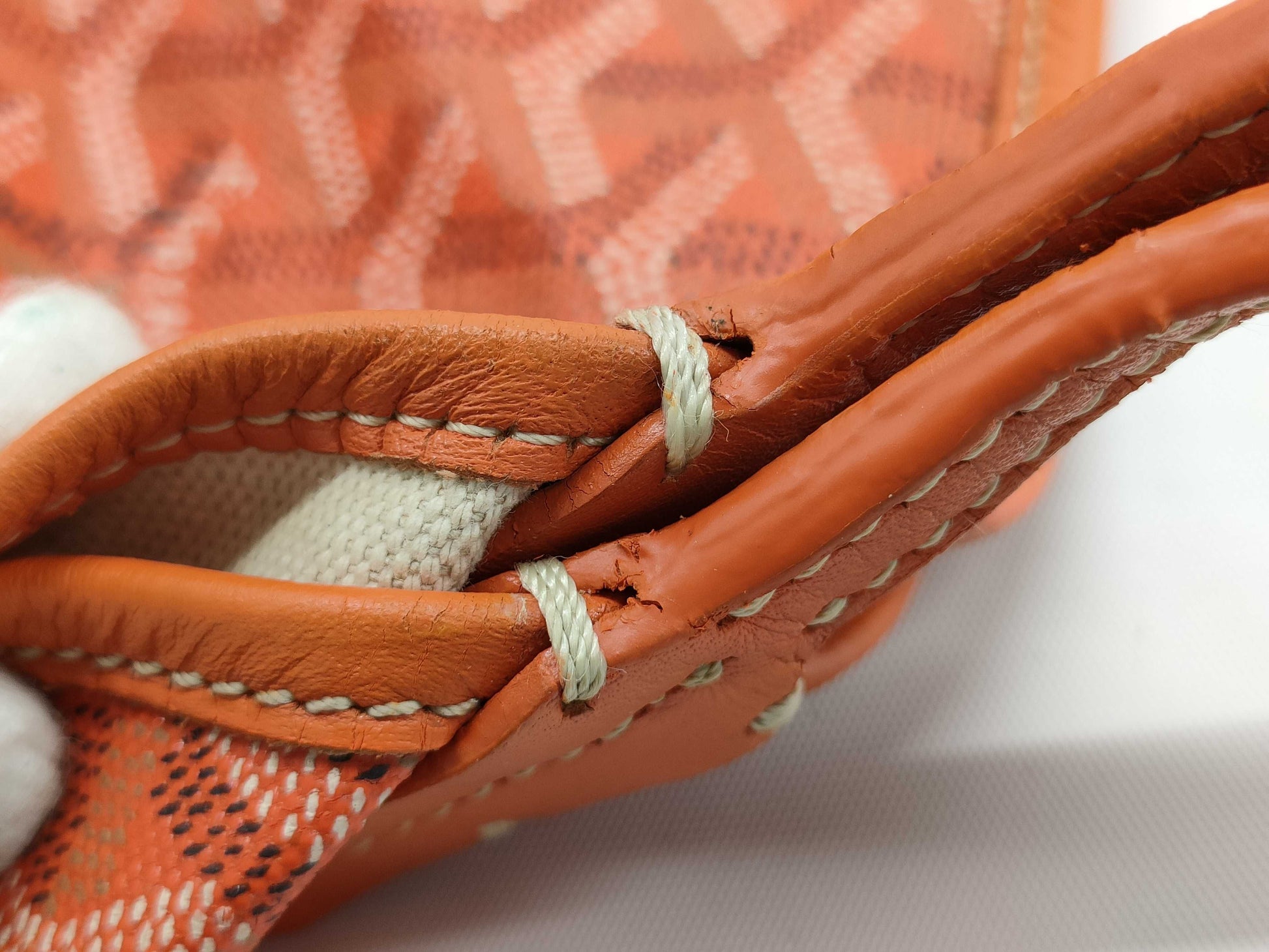 GOYARD GOYARD Saint Louis PM Tote Bag Orange Tote Bag