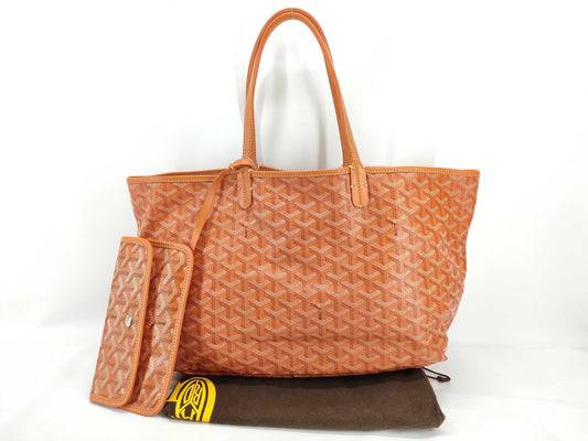 GOYARD GOYARD Saint Louis PM Tote Bag Orange Tote Bag
