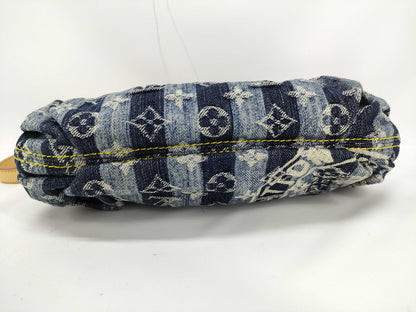LOUIS VUITTON RFID verification failed. SR1006 Monogram Denim LOUIS VUITTON Mini Pretty Layé Shoulder Bag M95333 Monogram Denim SR1006 Shoulder Bag
