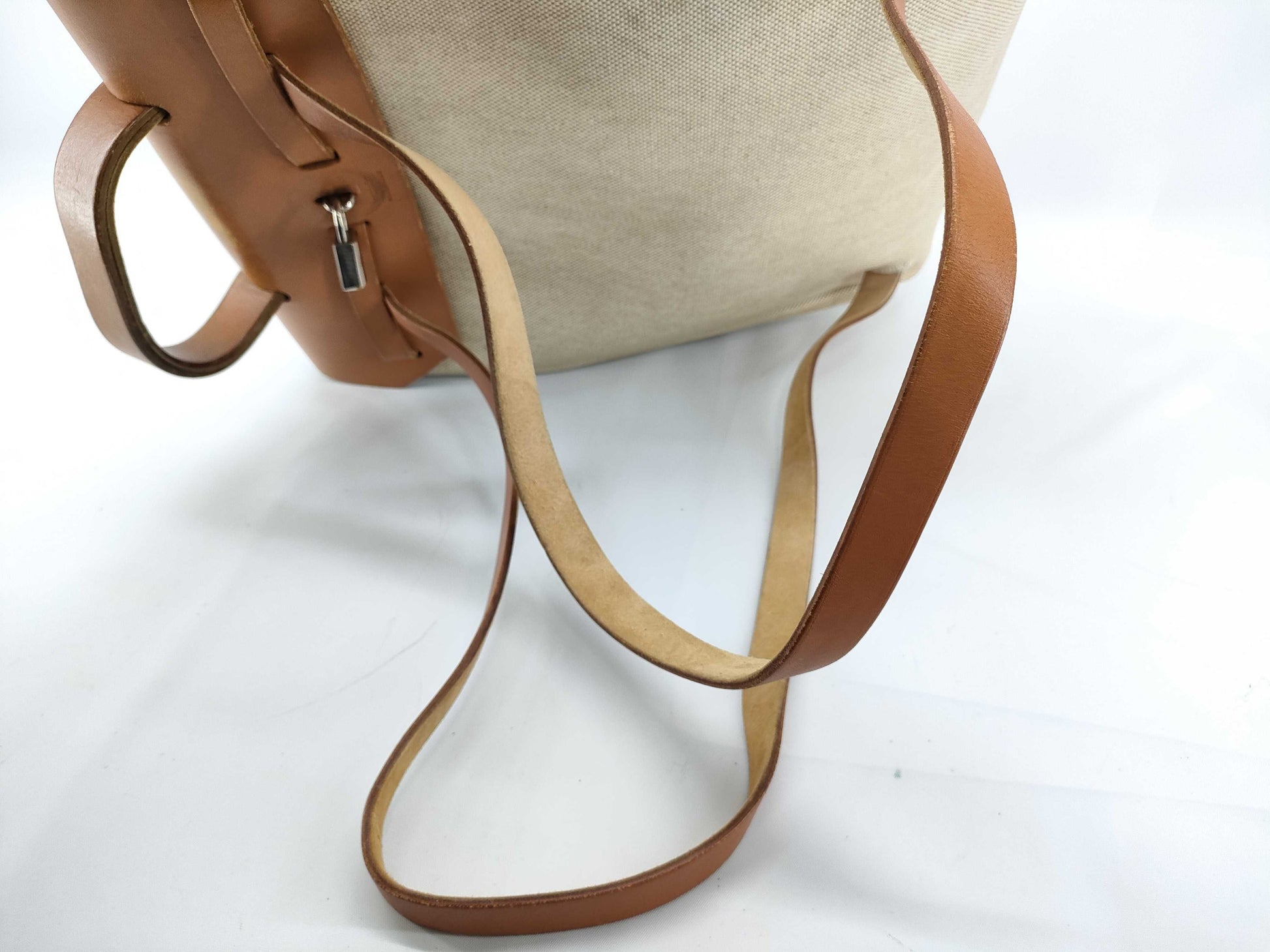 HERMES Airbag Backpack with D Stamp