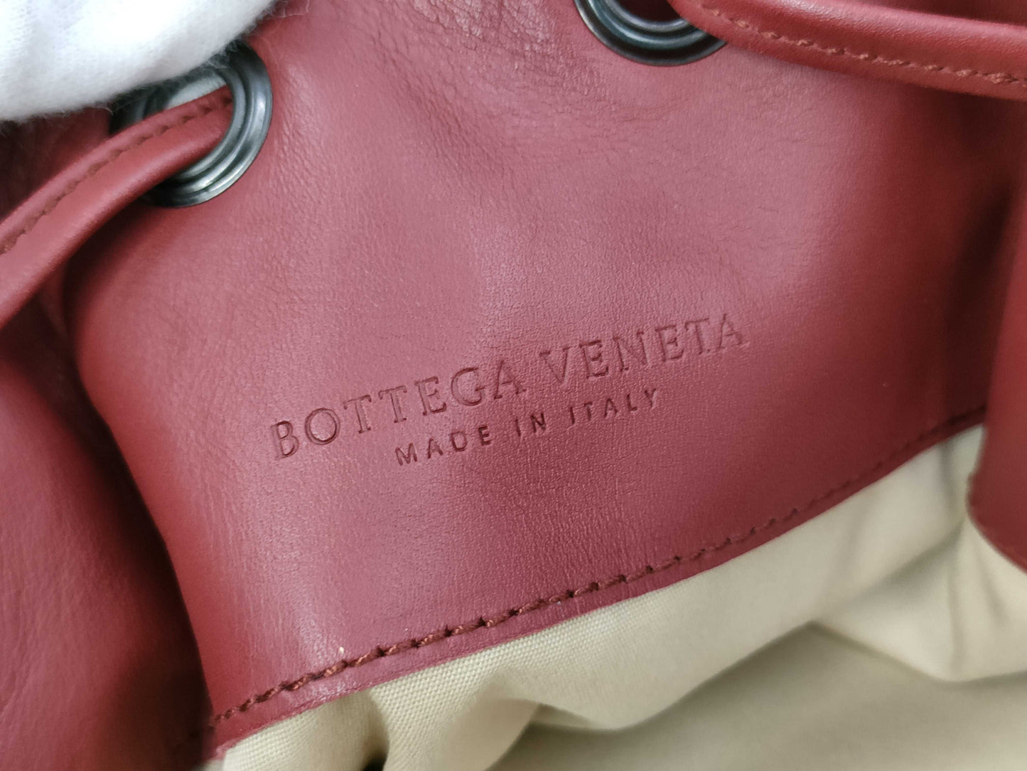 BOTTEGA VENETA Intrecciato Backpack 155095 Bordeaux Outlet Bag