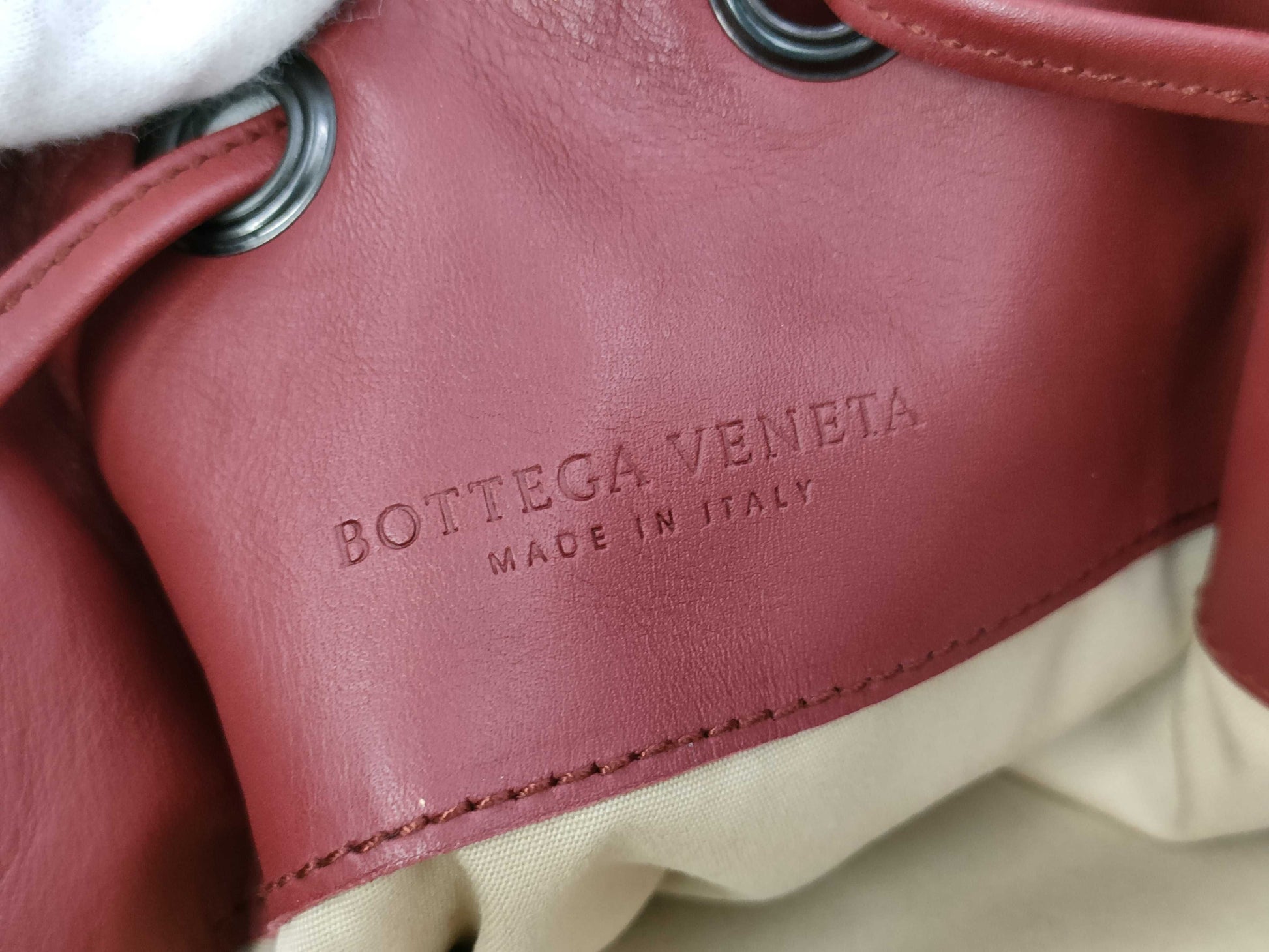 BOTTEGA VENETA Intrecciato Backpack 155095 Bordeaux Outlet Bag