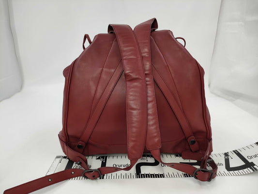 BOTTEGA VENETA Intrecciato Backpack 155095 Bordeaux Outlet Bag