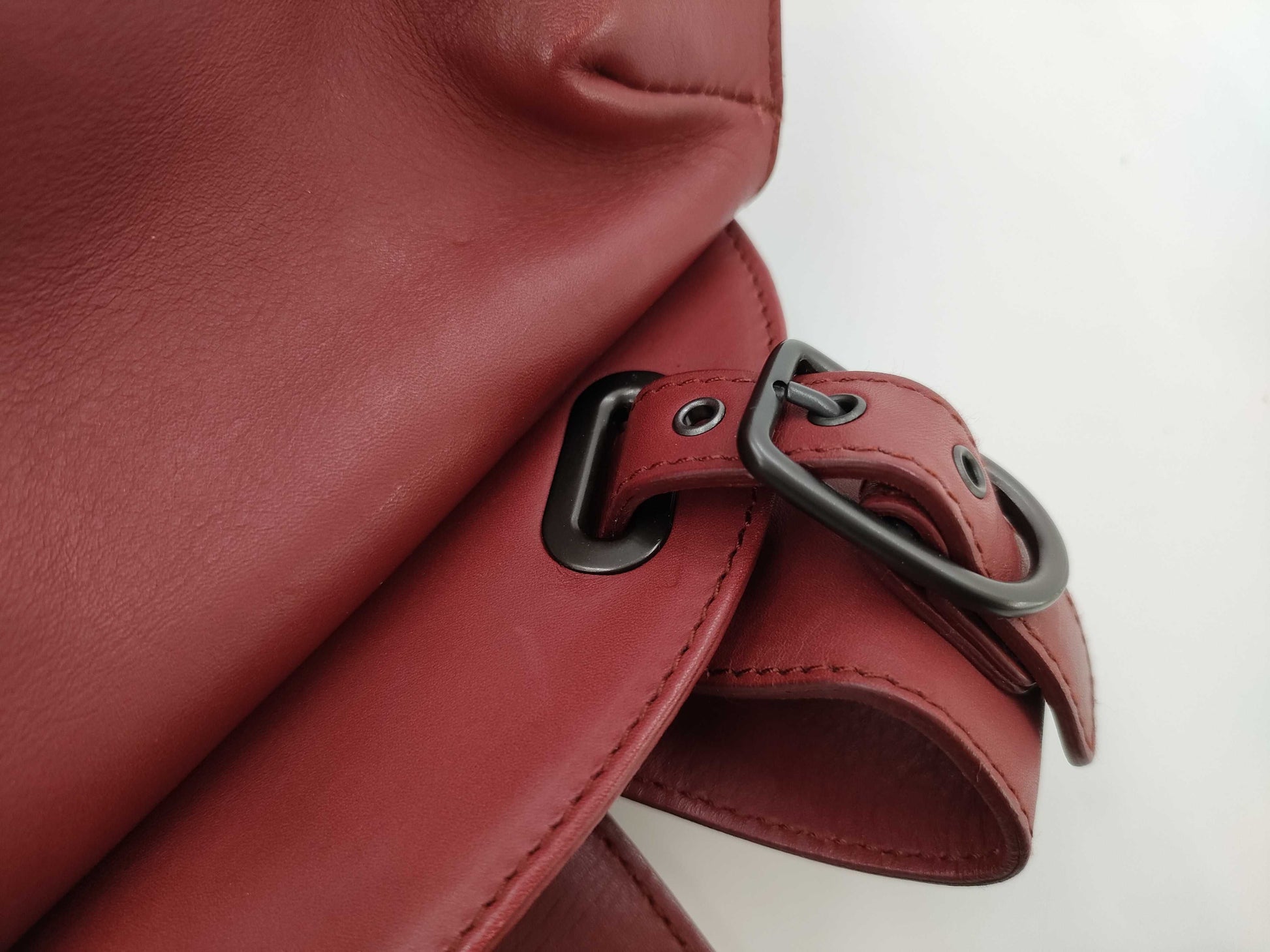 BOTTEGA VENETA Intrecciato Backpack 155095 Bordeaux Outlet Bag