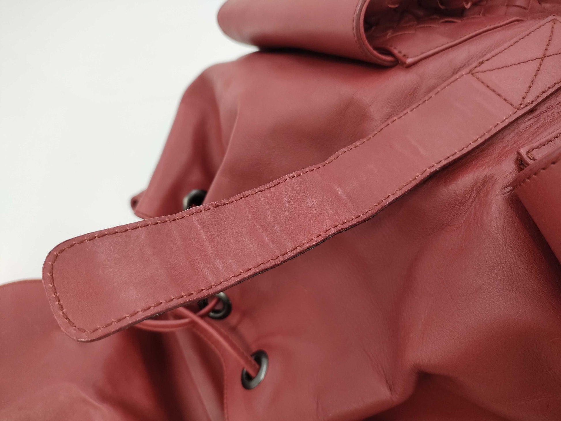 BOTTEGA VENETA Intrecciato Backpack 155095 Bordeaux Outlet Bag
