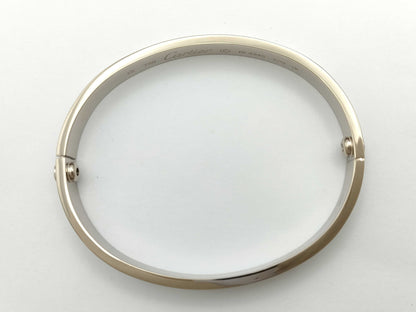 Cartier Old Model Love Bracelet #16 WG 750 30.6g Bracelet/Bangle 