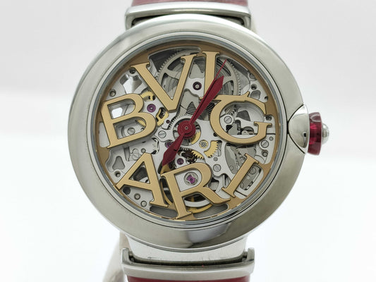BVLGARI Lucea Skeleton LU33SKSL 102879 PO8172 Automatic Boys' Watch