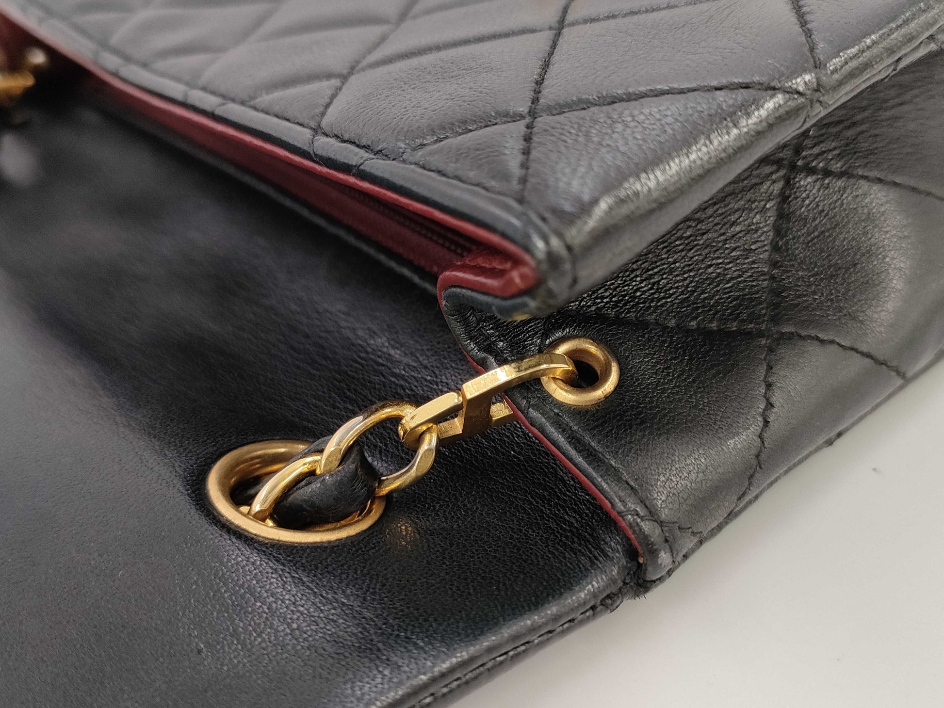 CHANEL CHANEL Mini Matelasse Shoulder Bag A01163 Lambskin Black No. 2 Shoulder Bag