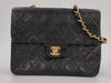 CHANEL CHANEL Mini Matelasse Shoulder Bag A01163 Lambskin Black No. 2 Shoulder Bag