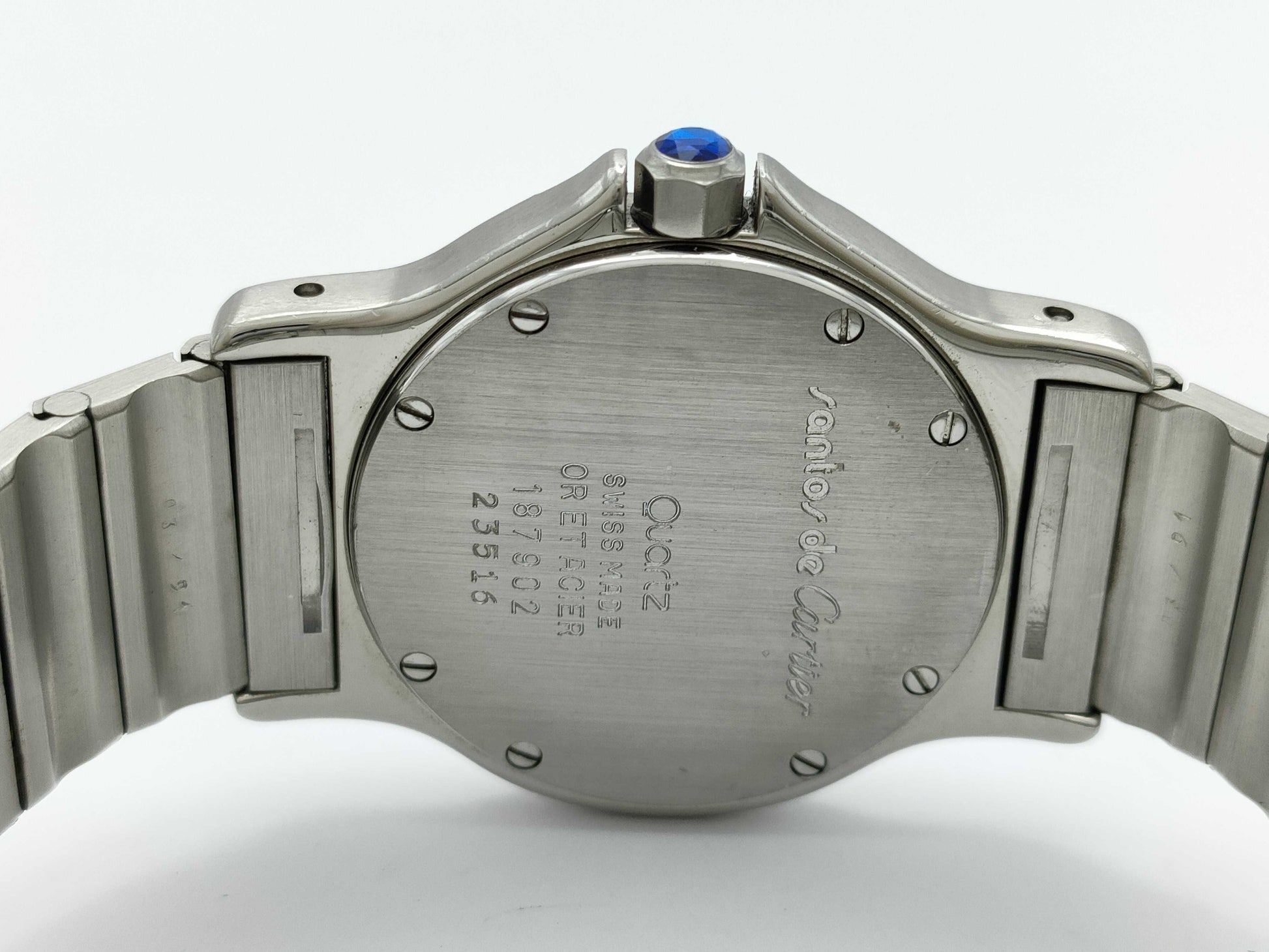 Cartier Santos Octagon LM 23516 187902 Quartz Women's Watch