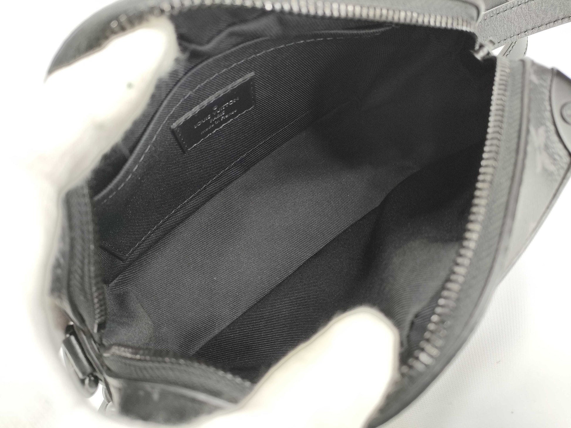 LOUIS VUITTON RFID Verified, Serial Number Unverifiable LOUIS VUITTON Mini Soft Trunk Shoulder Bag M44735 RFID Verified Shoulder Bag