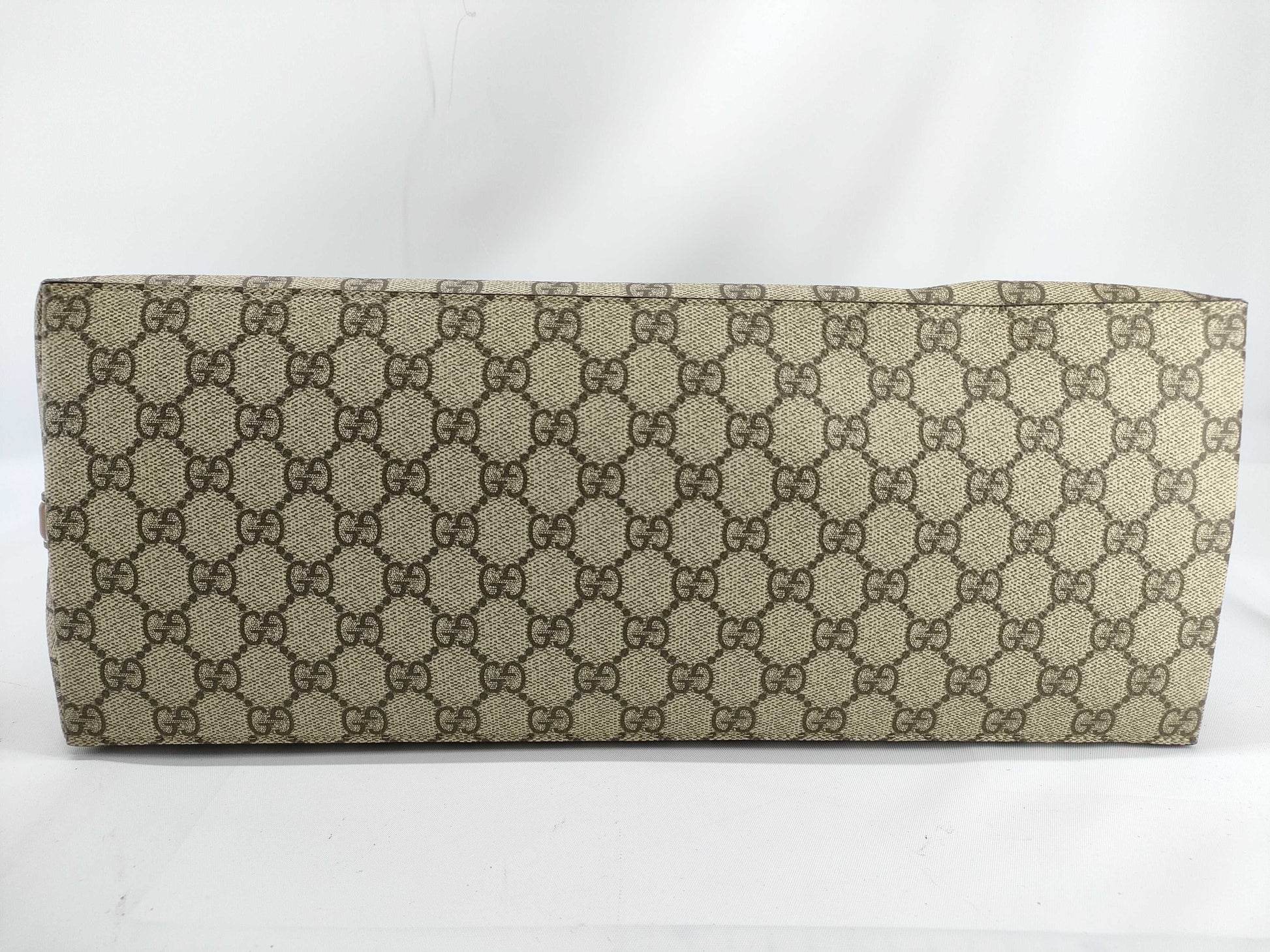 GUCCI GG Supreme Large Tote Bag with GG Emblem, 815213