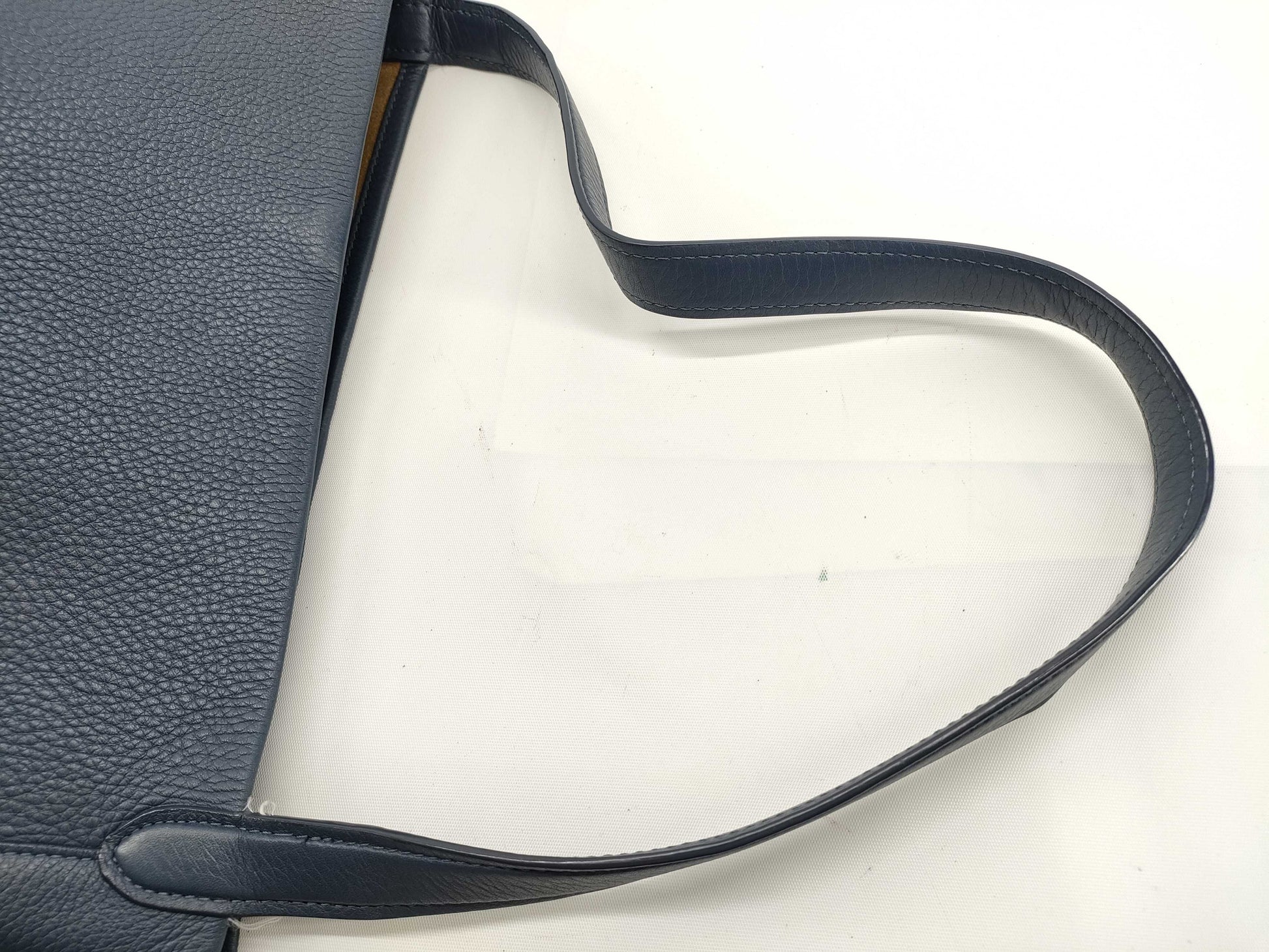 THE ROW Medium N S Park Tote Tote Bag Leather Blue Shoulder Bag