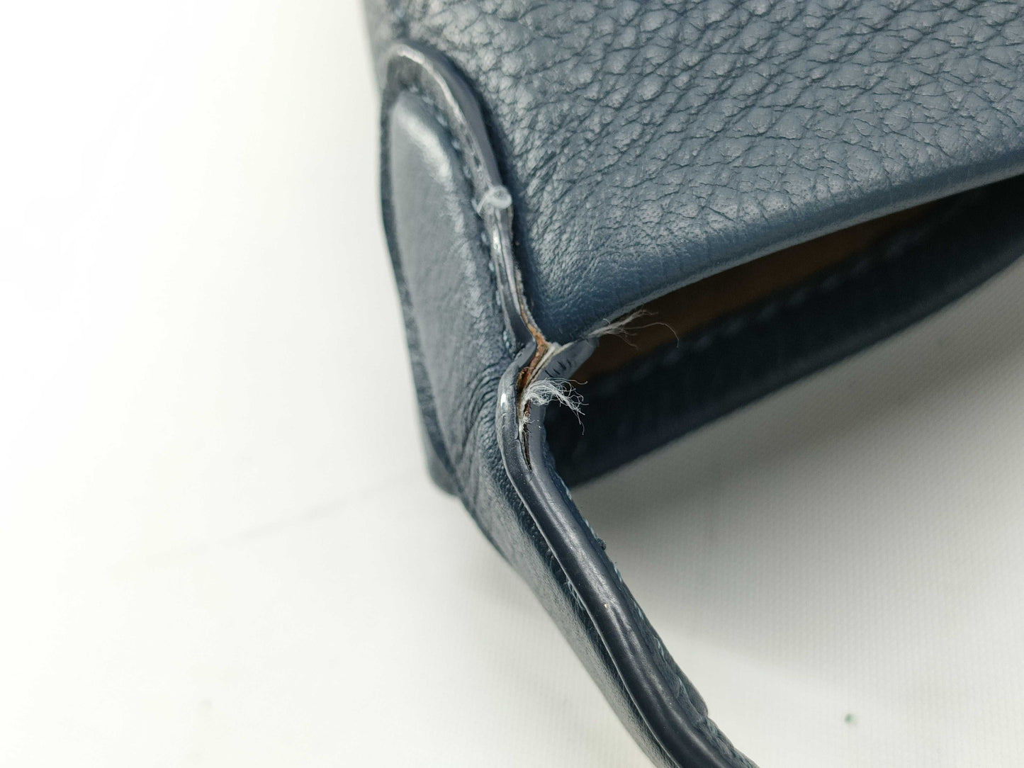 THE ROW Medium N S Park Tote Tote Bag Leather Blue Shoulder Bag