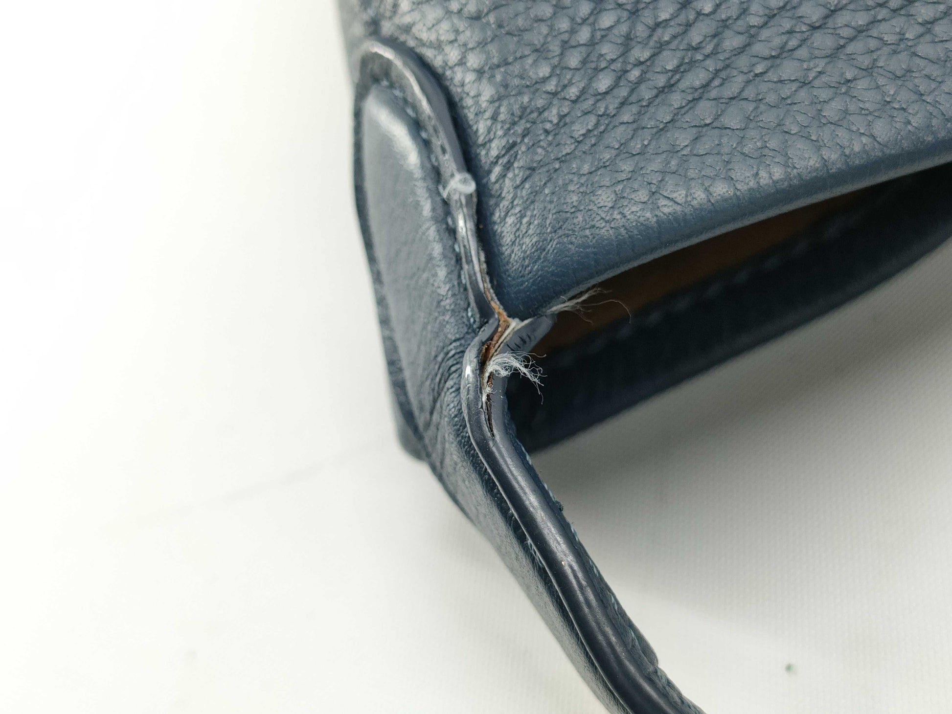 THE ROW Medium N S Park Tote Tote Bag Leather Blue Shoulder Bag