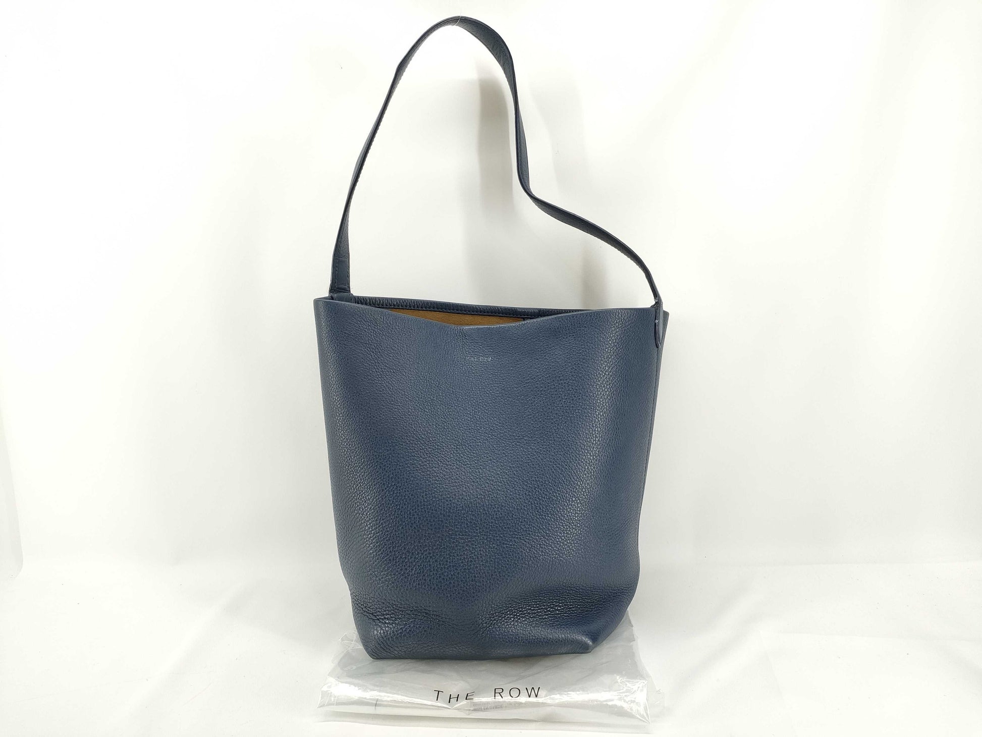 THE ROW Medium N S Park Tote Tote Bag Leather Blue Shoulder Bag