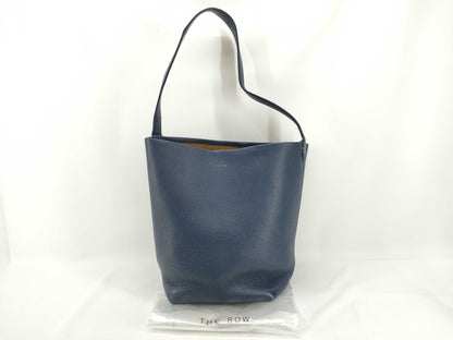 THE ROW Medium N S Park Tote Tote Bag Leather Blue Shoulder Bag