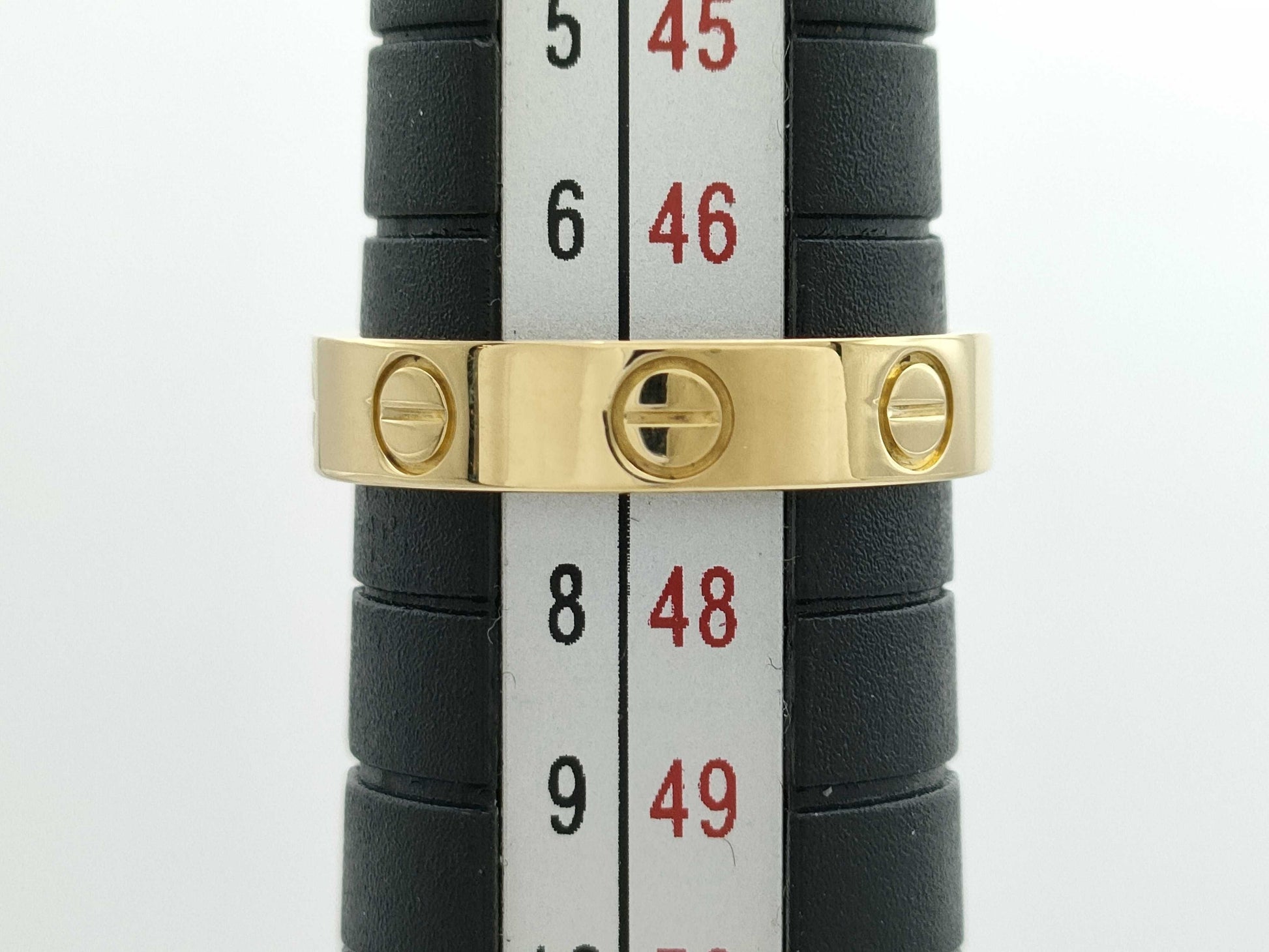 Cartier Mini Love #47 Yellow Gold 750 2.8g Ring 