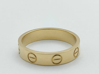 Cartier Mini Love #47 Yellow Gold 750 2.8g Ring 