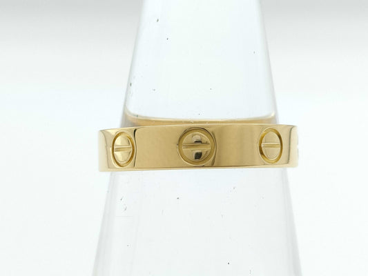 Cartier Mini Love #47 Yellow Gold 750 2.8g Ring 