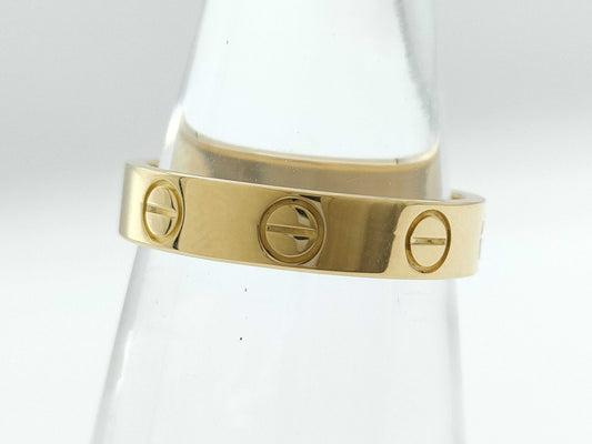 Cartier Mini Love #47 Yellow Gold 750 2.8g Ring 