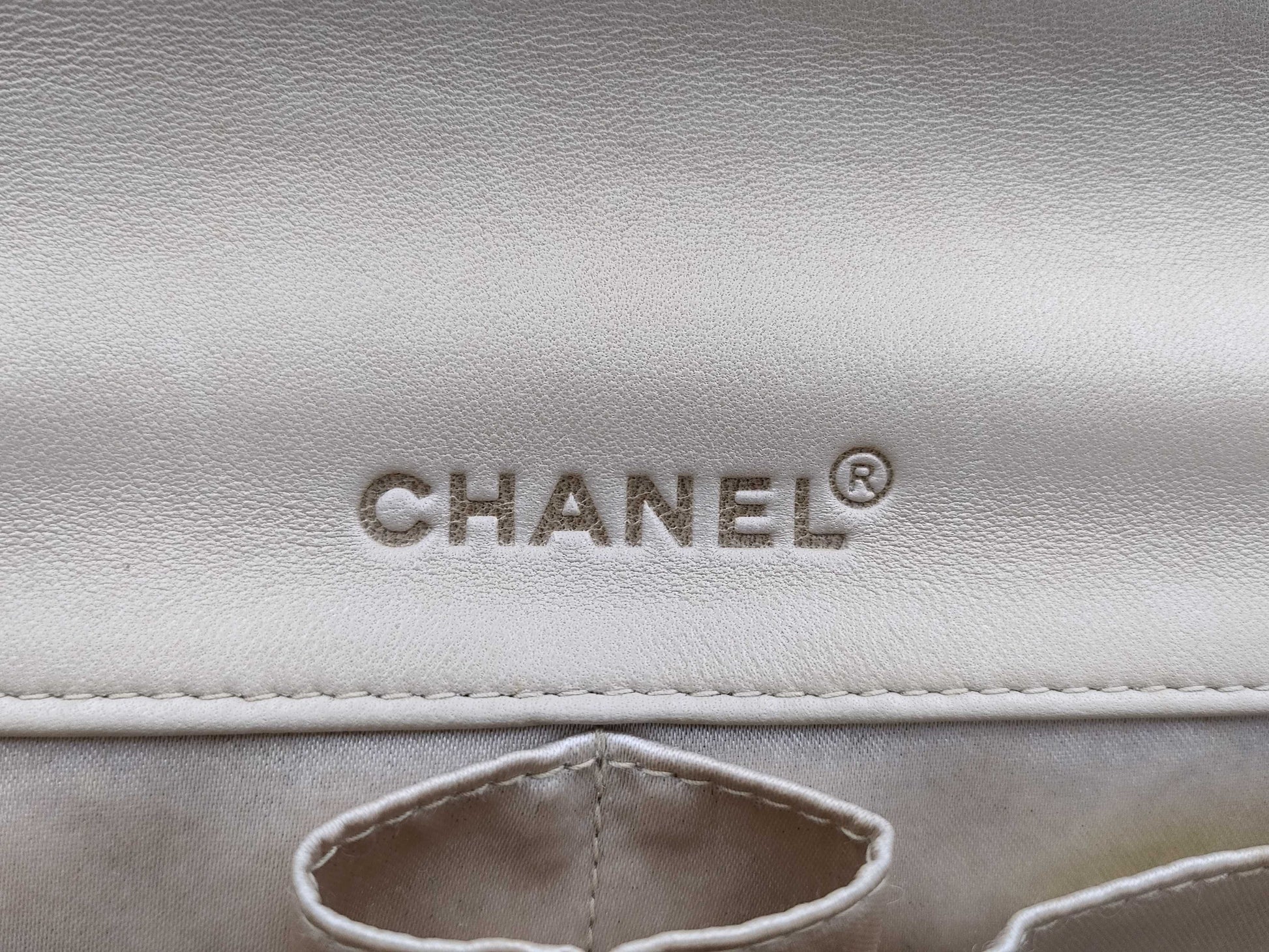 CHANEL CHANEL Chocobar Shoulder Bag A15316 Patent Leather Beige No. 6 Bag