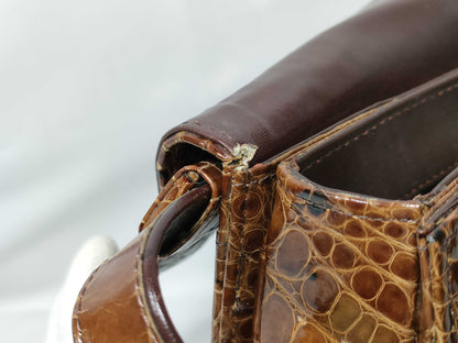 Crocodile bag handbag