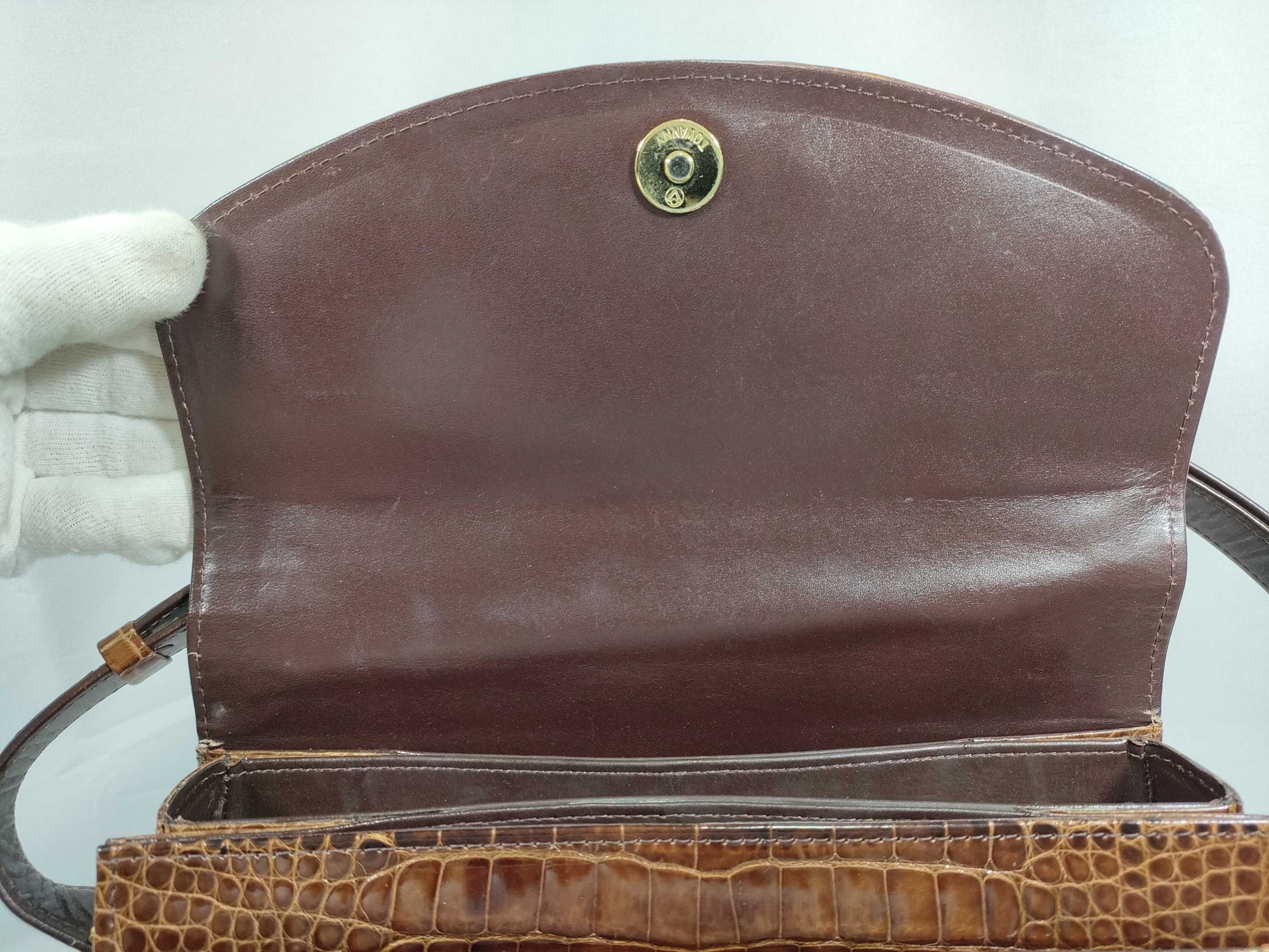 Crocodile bag handbag