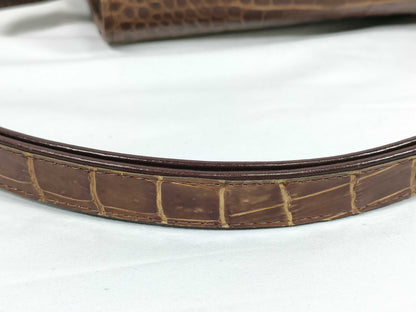 Crocodile bag handbag