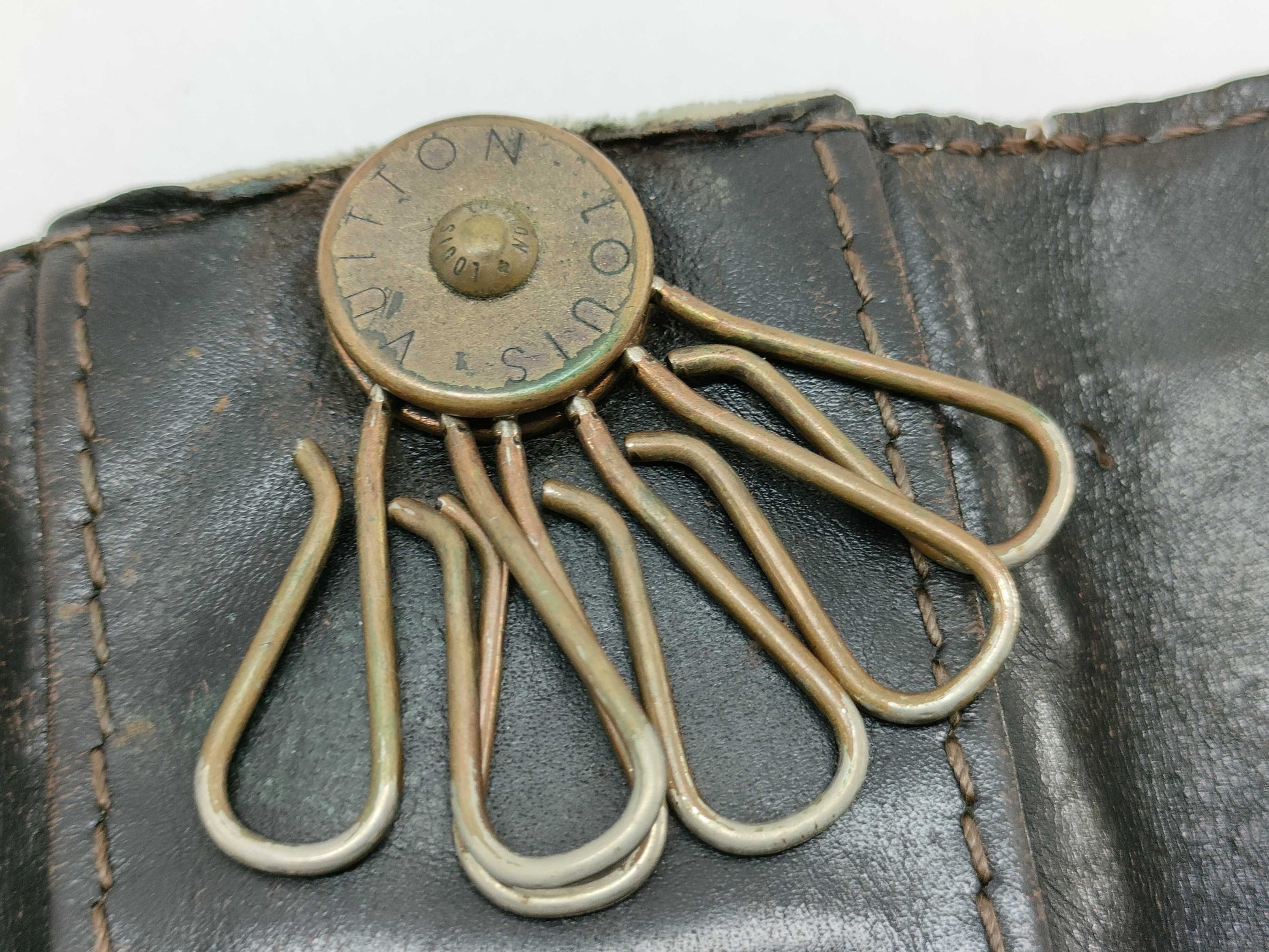 LOUIS VUITTON RFID Unverified CT0350 Louis Vuitton Key Case Key Case/Key Holder