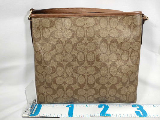 COACH Signature Coach Bag Shoulder Bag