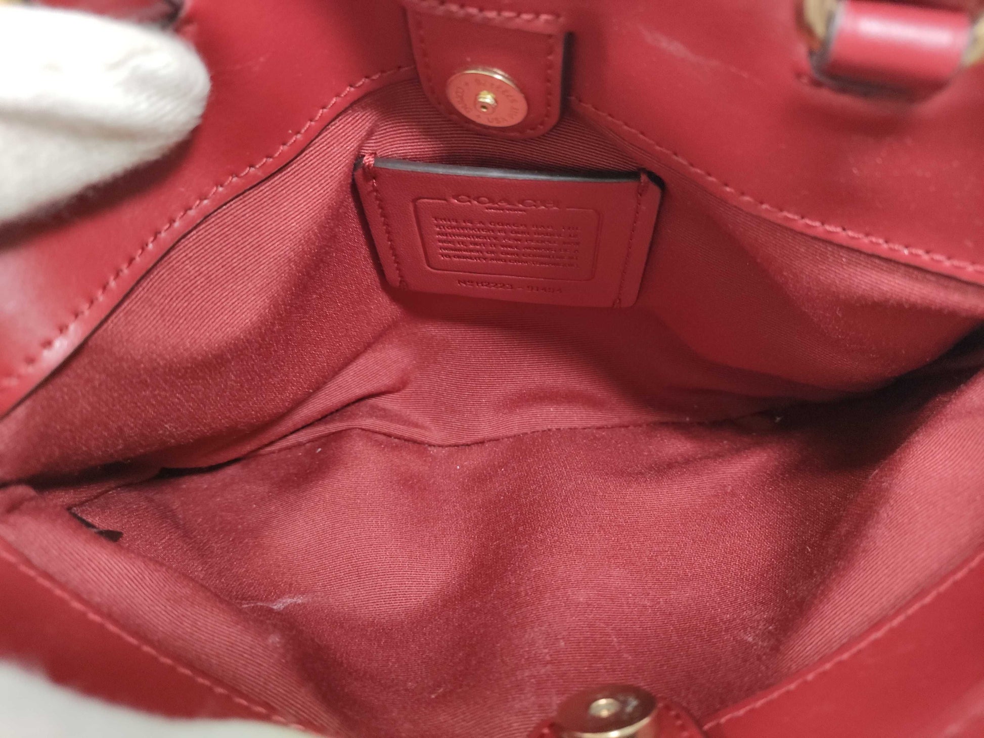 COACH Signature Coach Bag Handbag