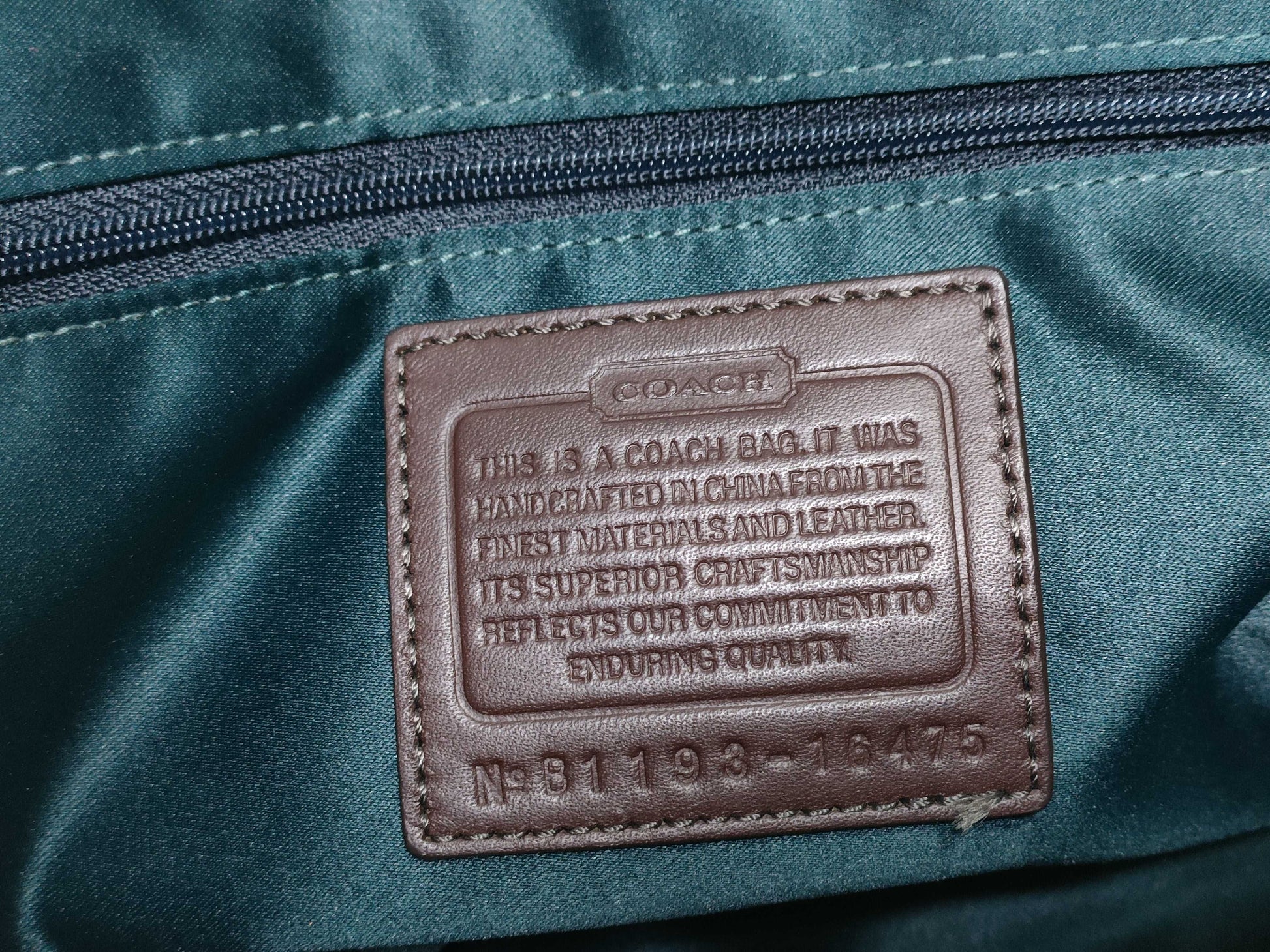 COACH Signature Coach Bag Tote Bag