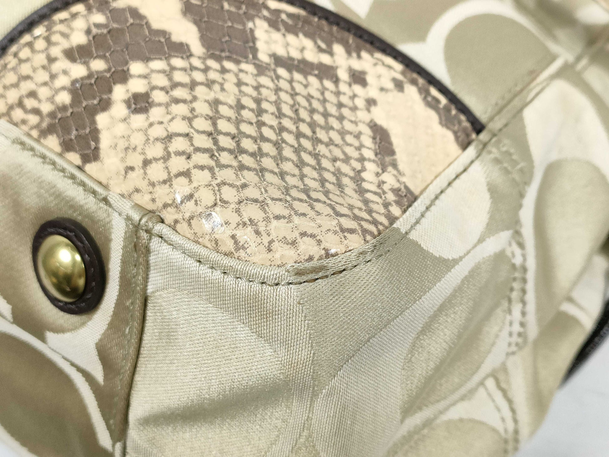 COACH Signature Coach Bag Tote Bag