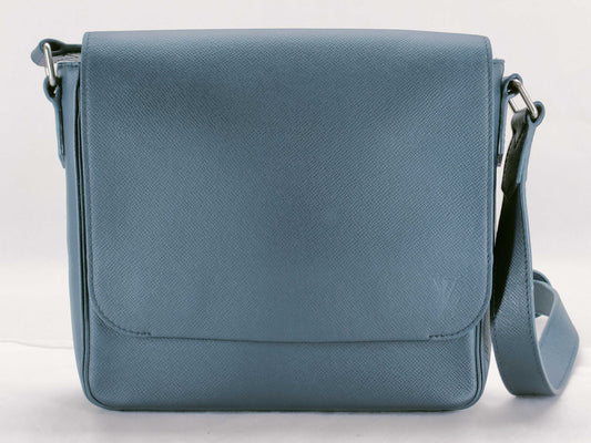 LOUIS VUITTON RFID Unverified PL3167 LV Taiga Roman PM Shoulder Bag