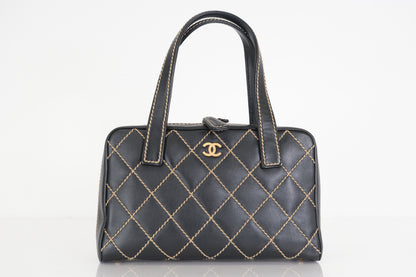 CHANEL Wild Stitch Handbag Handbag