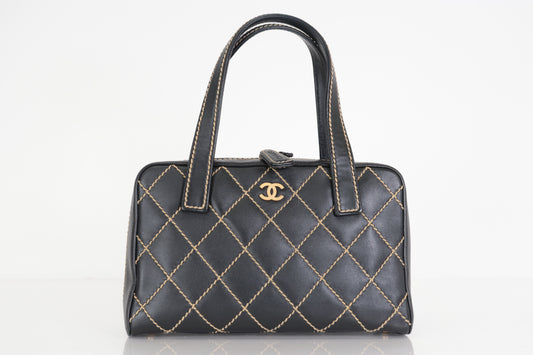 CHANEL Wild Stitch Handbag Handbag