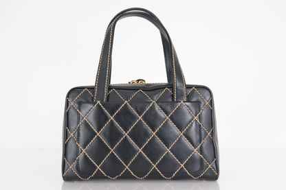CHANEL Wild Stitch Handbag Handbag