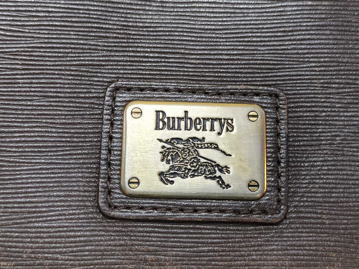 BURBERRY Checked Shoulder Bag