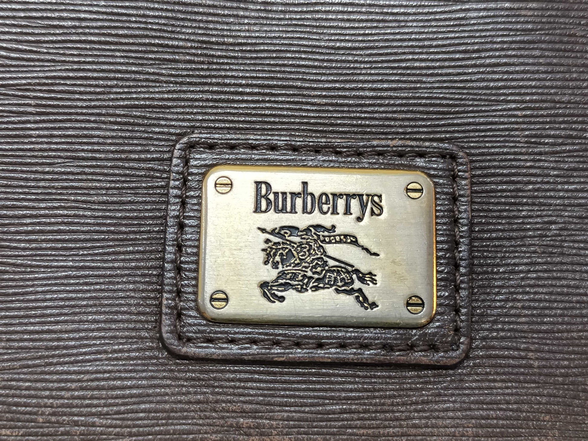 BURBERRY Checked Shoulder Bag