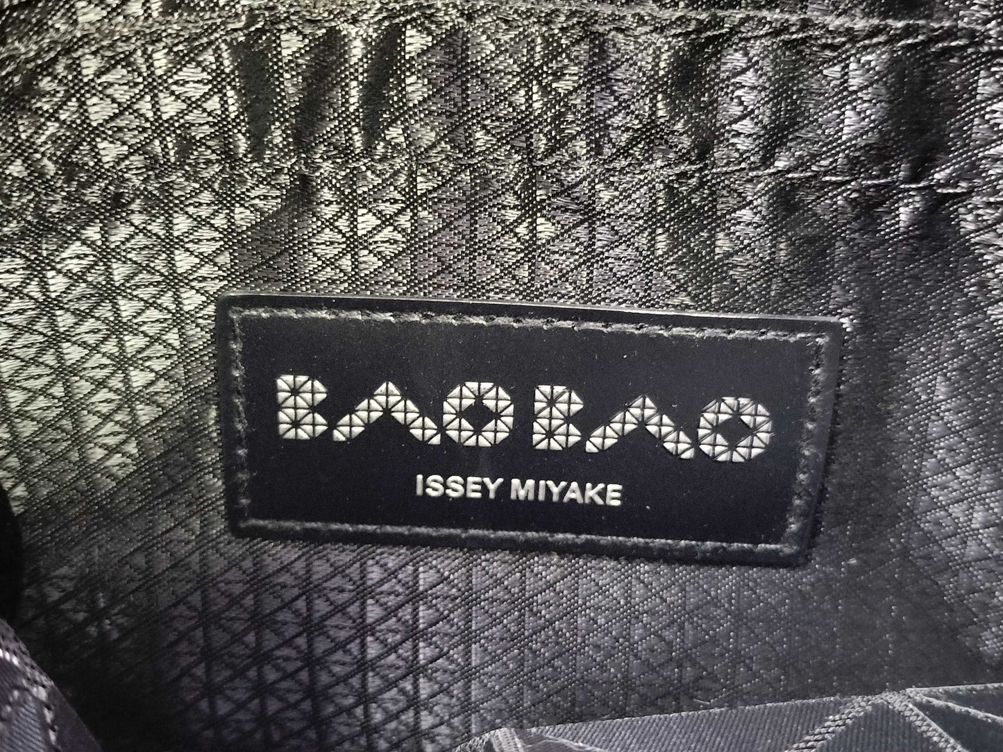 ISSEY MIYAKE BAOBAO handbag, black