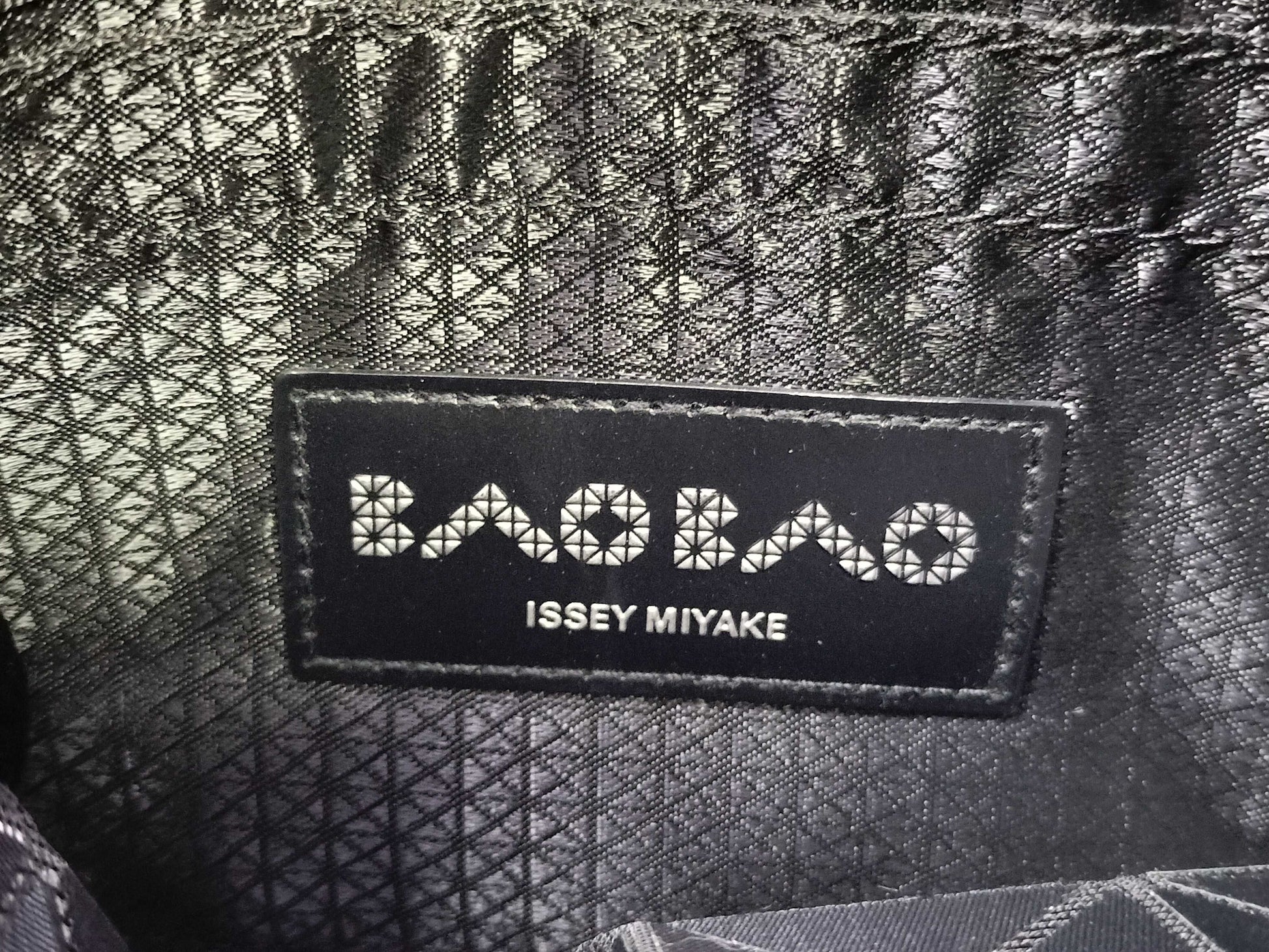 ISSEY MIYAKE BAOBAO handbag, black