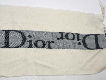 Dior logo scarf