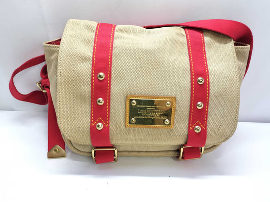 LOUIS VUITTON Antigua Buzas PM Shoulder Bag