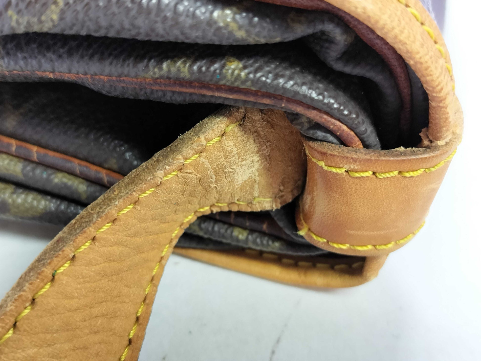 LOUIS VUITTON Monogram Saumur 35 Shoulder Bag