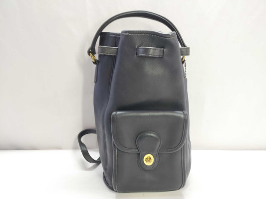 COACH Drawstring Backpack Globe Laser 9992 Backpack